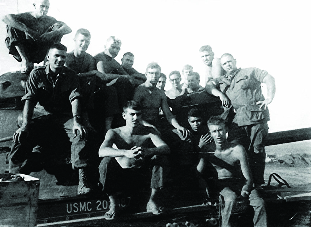 Tribute to a Vietnam War Marine