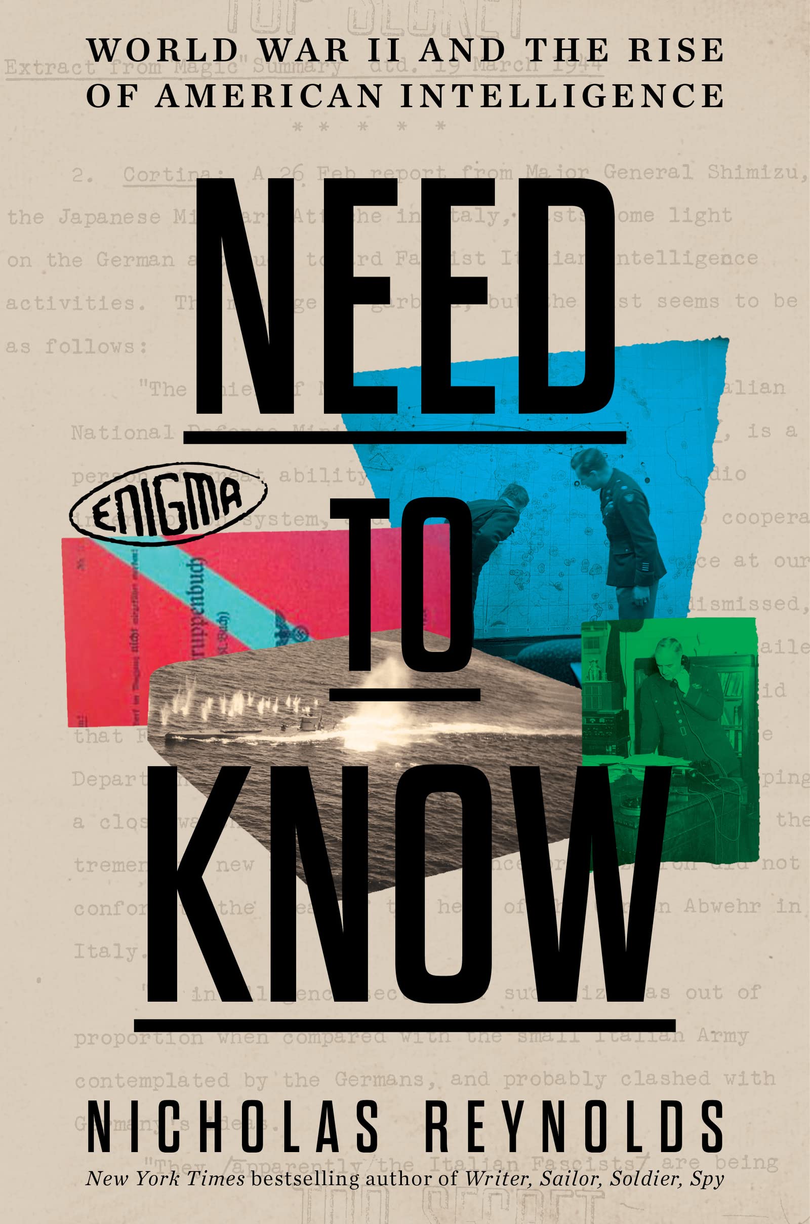 Book Cover - NEED TO KNOW